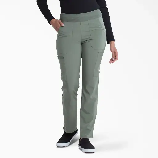 Pantalón EDS de tiro natural, pierna cónica y cintura elástica